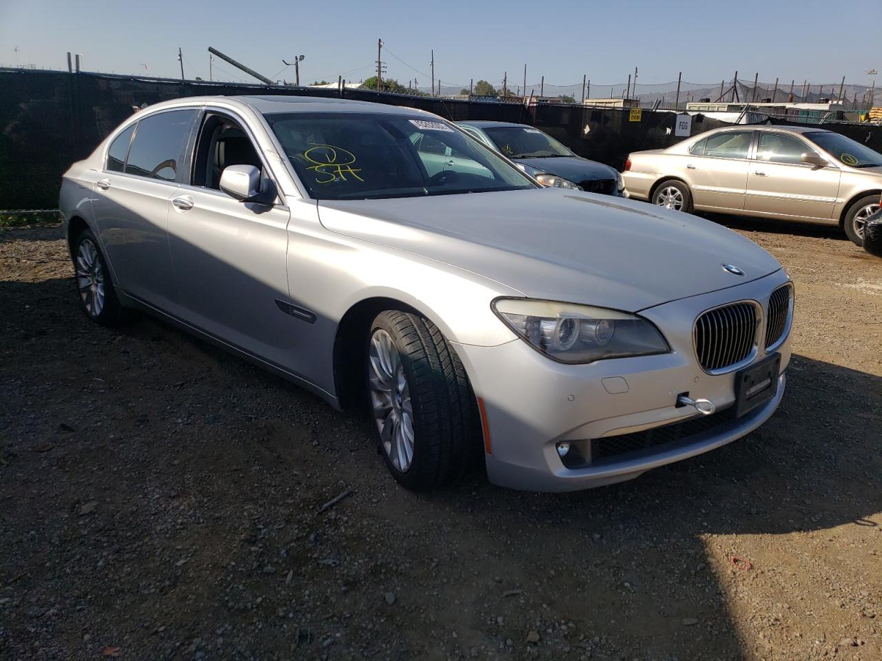 BMW 740 LI 2012 with VIN WBAKB4C53CC575968 - Photo from auction