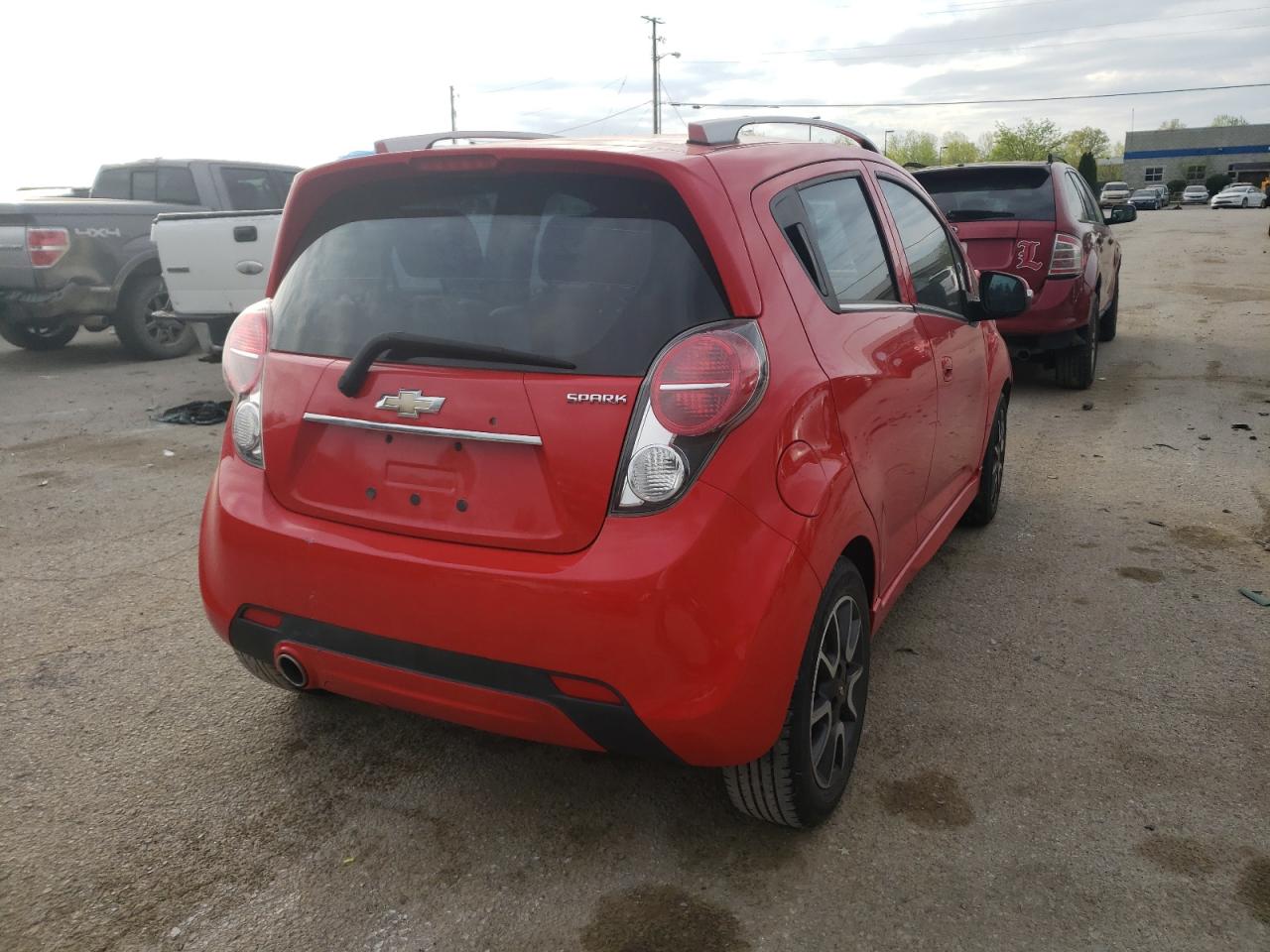Photo 4 from auction – 2015 CHEVROLET SPARK 2LT with VIN KL8CF6S9XFC800895