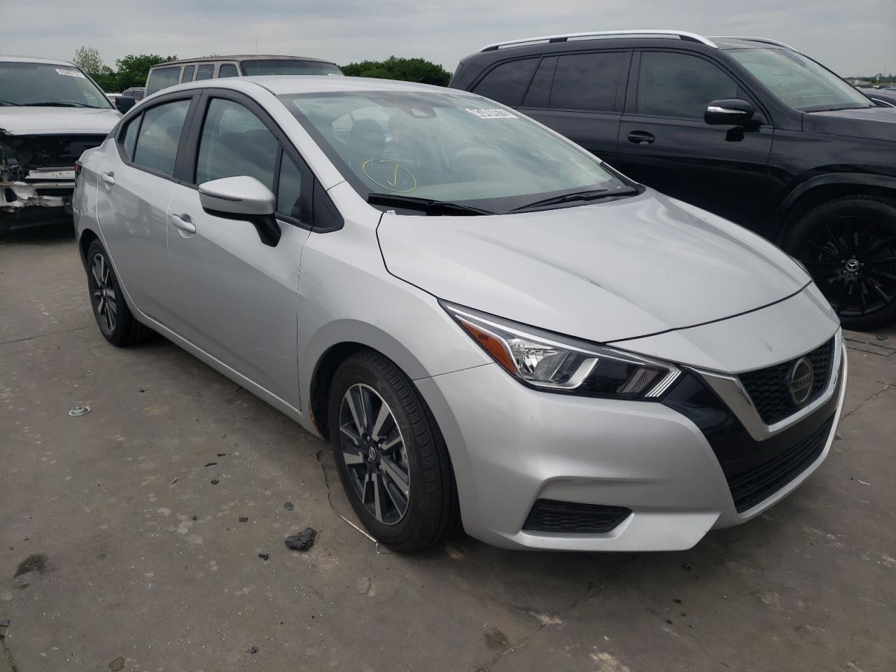 NISSAN VERSA SV 2021 with VIN 3N1CN8EVXML881240 - Photo from auction
