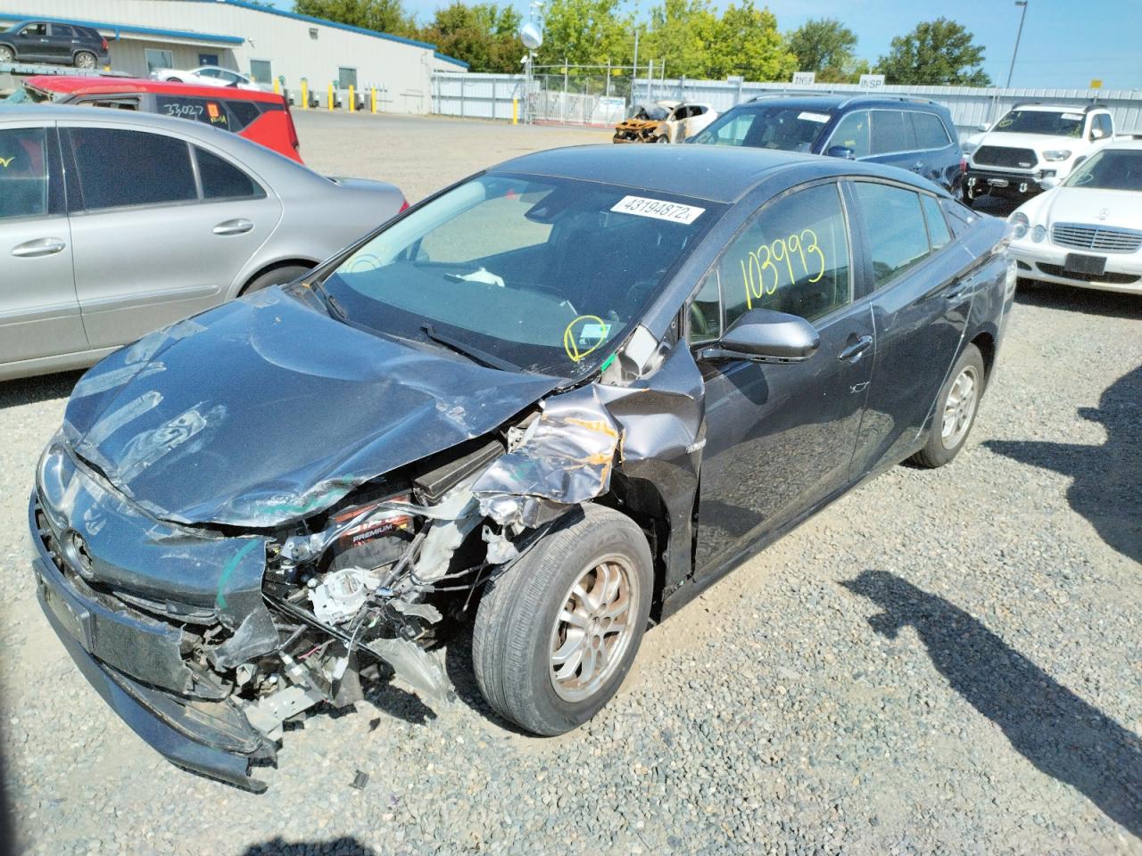 Photo 2 from auction – 2018 TOYOTA PRIUS with VIN JTDKBRFU5J3058798