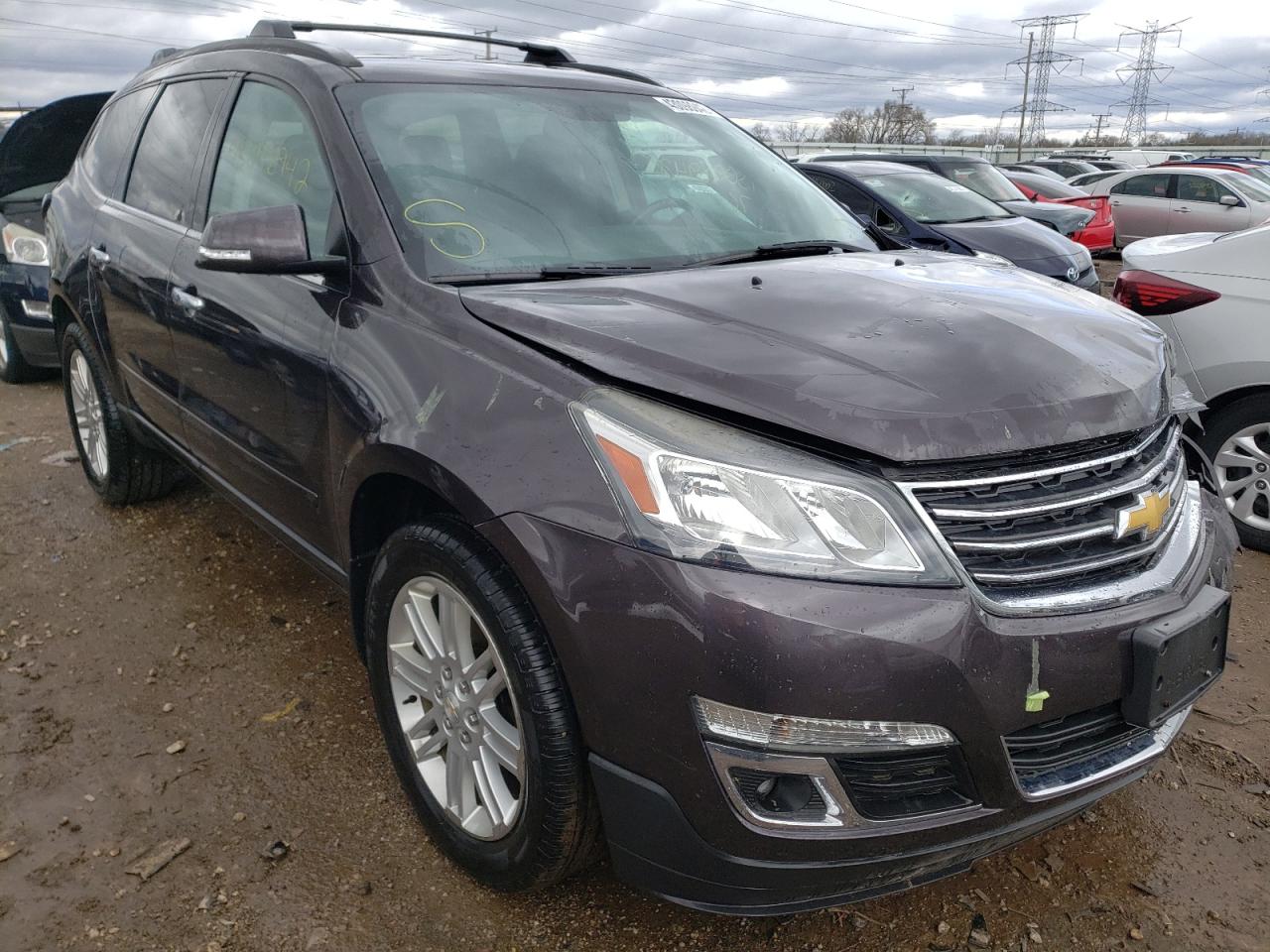 CHEVROLET TRAVERSE L 2015 with VIN 1GNKRGKD3FJ315747 - Photo from auction