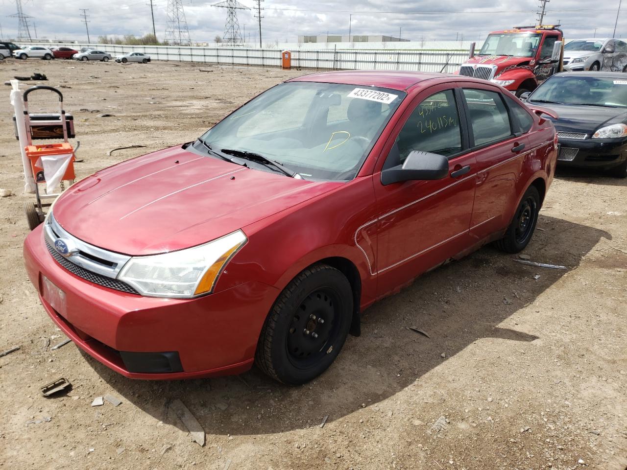 Photo 2 from auction – 2011 FORD FOCUS SE with VIN 1FAHP3FNXBW161206
