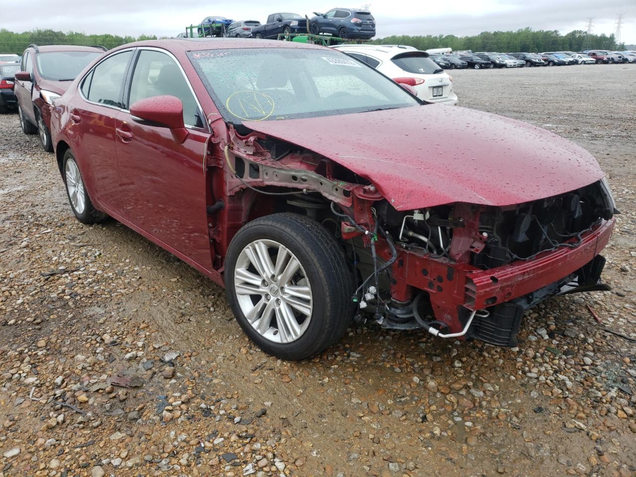 LEXUS ES 350 2015 with VIN JTHBK1GG3F2185605 - Photo from auction