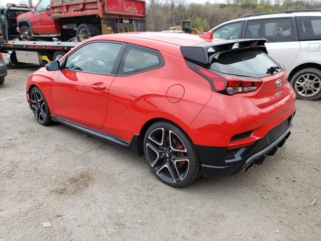 Photo 3 from auction – 2021 HYUNDAI VELOSTER N with VIN KMHT36AH5MU010397