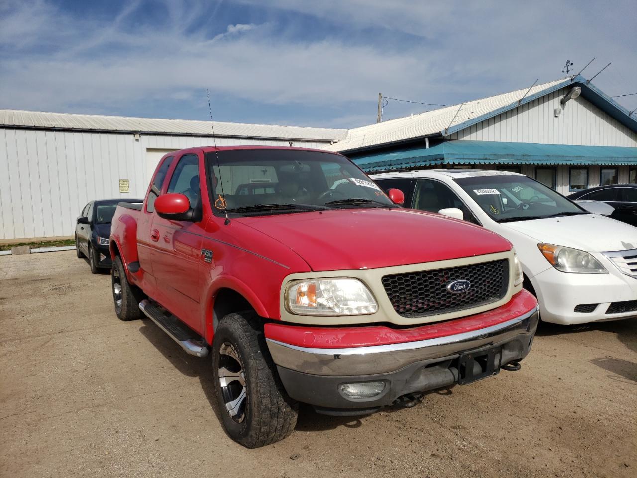 FORD F150 2003 with VIN 2FTRX08L23CA74714 - Photo from auction