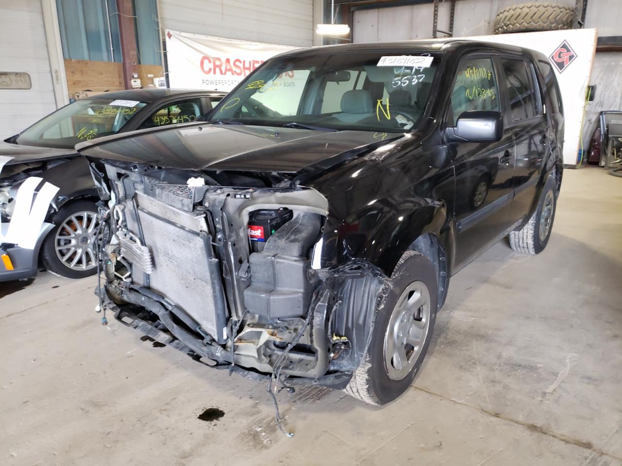 Photo 2 from auction – 2011 HONDA PILOT LX with VIN 5FNYF4H28BB025537