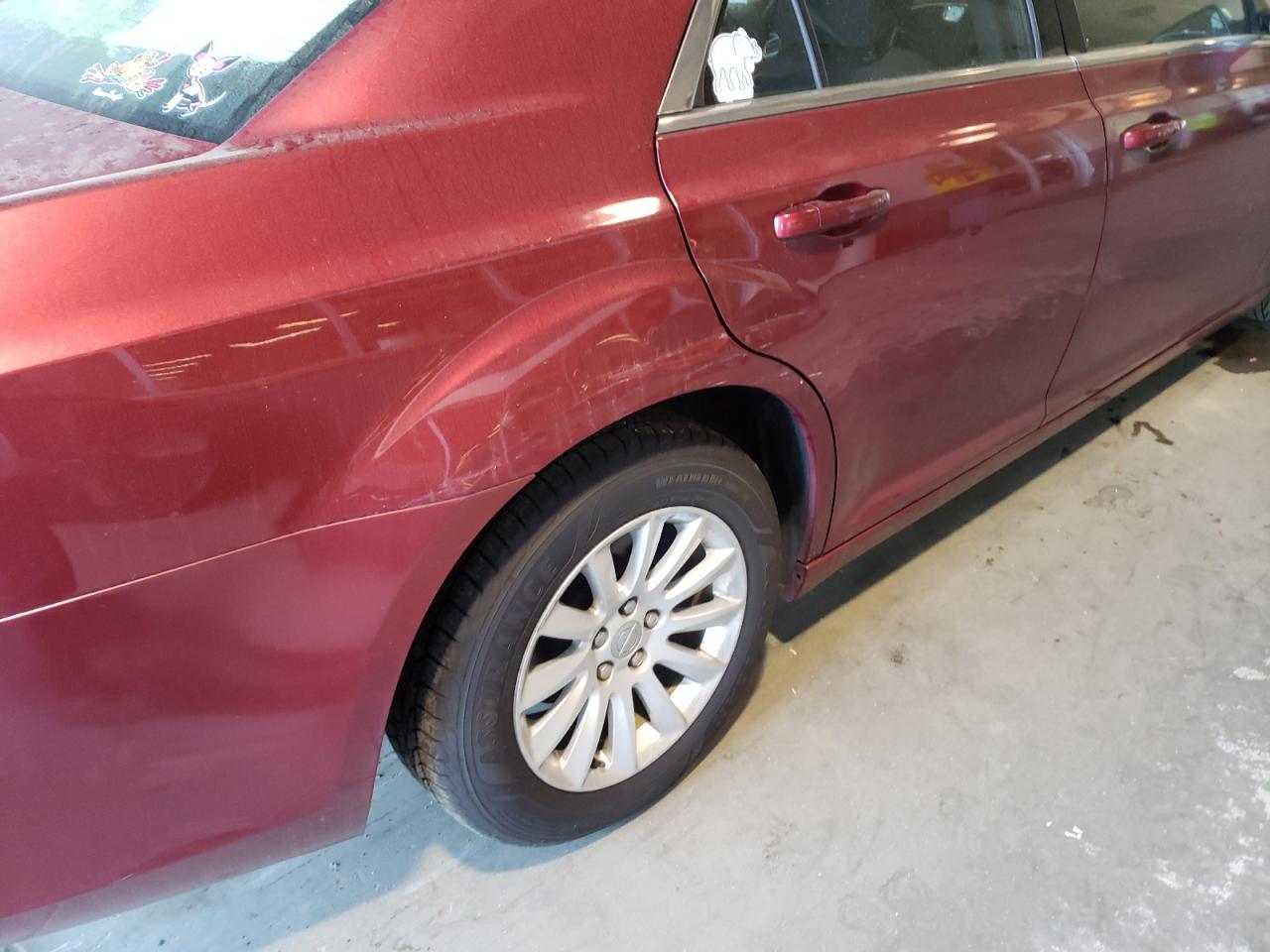 Photo 9 from auction – 2012 CHRYSLER 300 with VIN 2C3CCAAG4CH289300