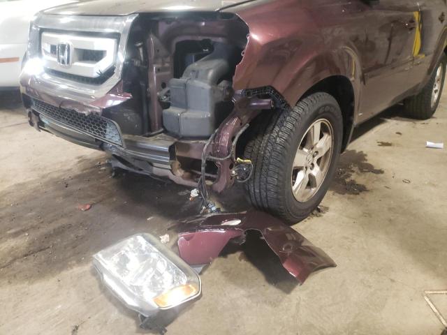 Photo 9 from auction – 2010 HONDA PILOT EXL with VIN 5FNYF4H67AB002266