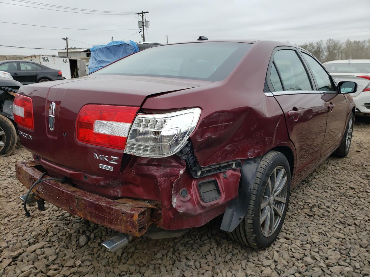 Photo 4 from auction – 2007 LINCOLN MKZ with VIN 3LNHM28T87R642778