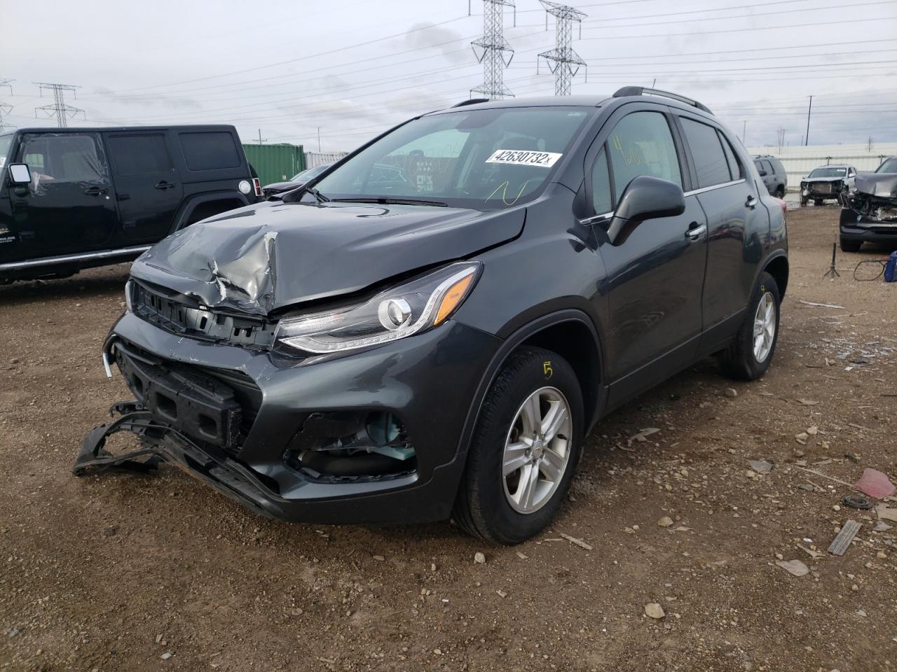 Photo 2 from auction – 2018 CHEVROLET TRAX 1LT with VIN KL7CJPSB2JB557366