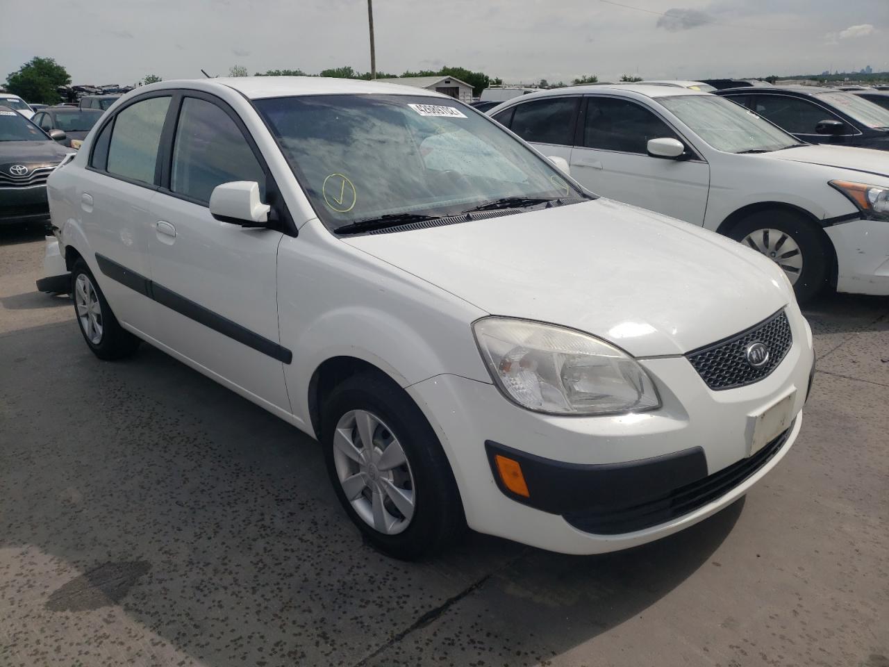 KIA RIO 2006 with VIN KNADE123166128346 - Photo from auction