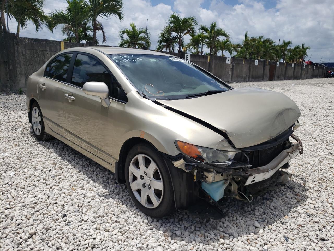 HONDA CIVIC LX 2007 with VIN 1HGFA16597L013341 - Photo from auction