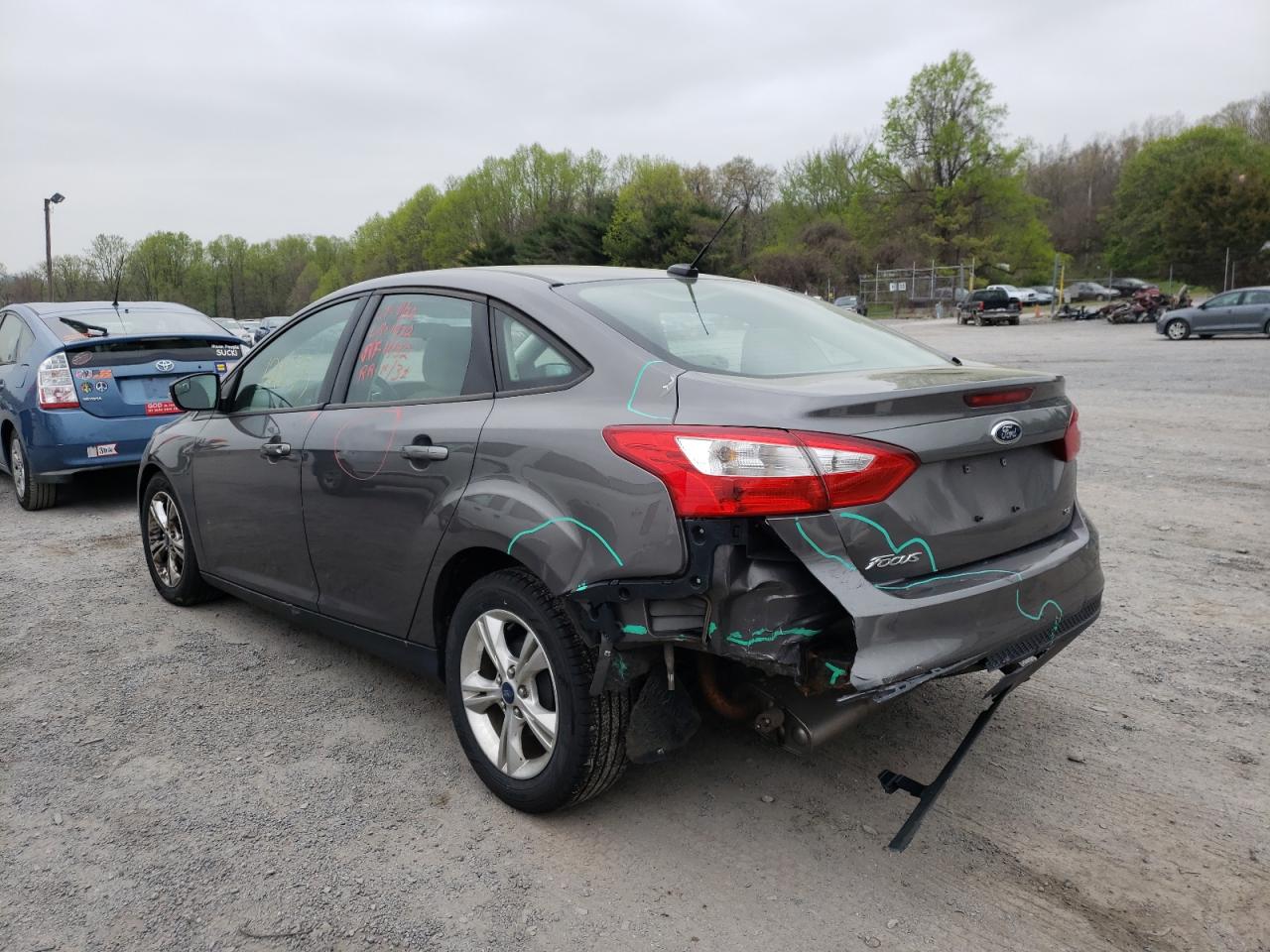 Photo 3 from auction – 2013 FORD FOCUS SE with VIN 1FADP3F24DL135791