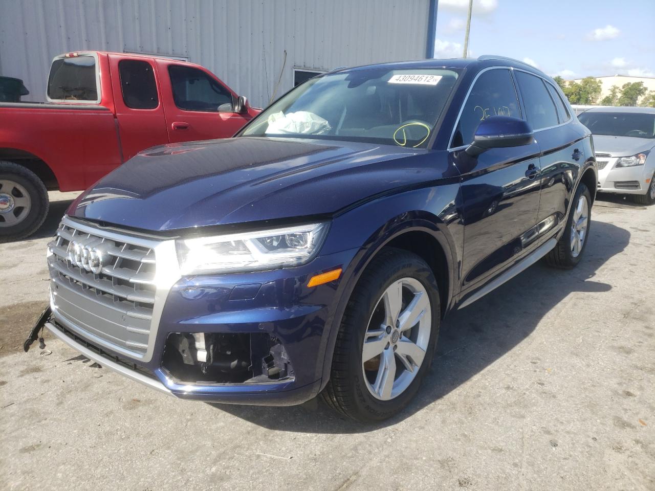 Photo 2 from auction – 2018 AUDI Q5 PREMIUM with VIN WA1BNAFY1J2228845