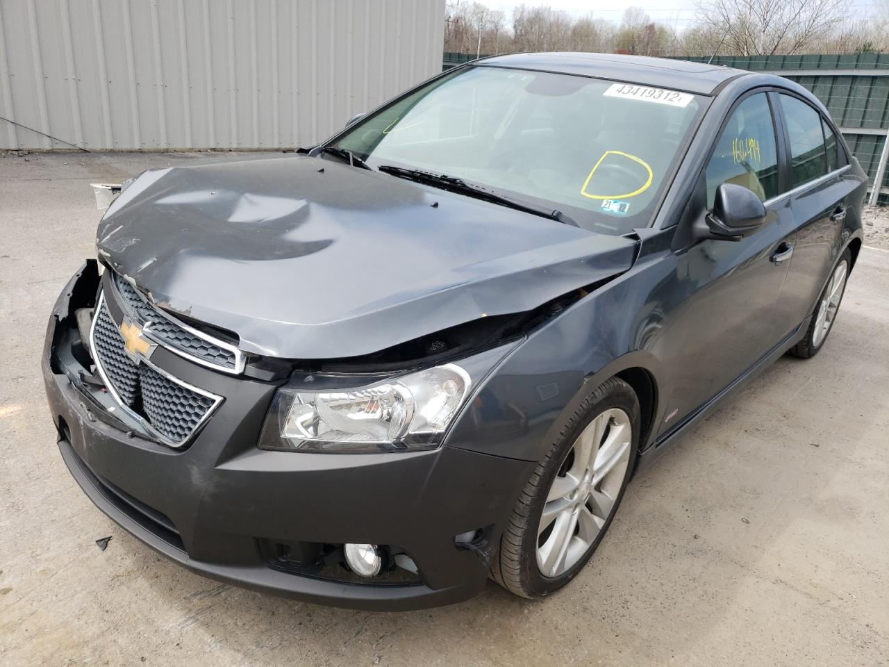 Photo 2 from auction – 2013 CHEVROLET CRUZE with VIN 1G1PG5SB5D7193368