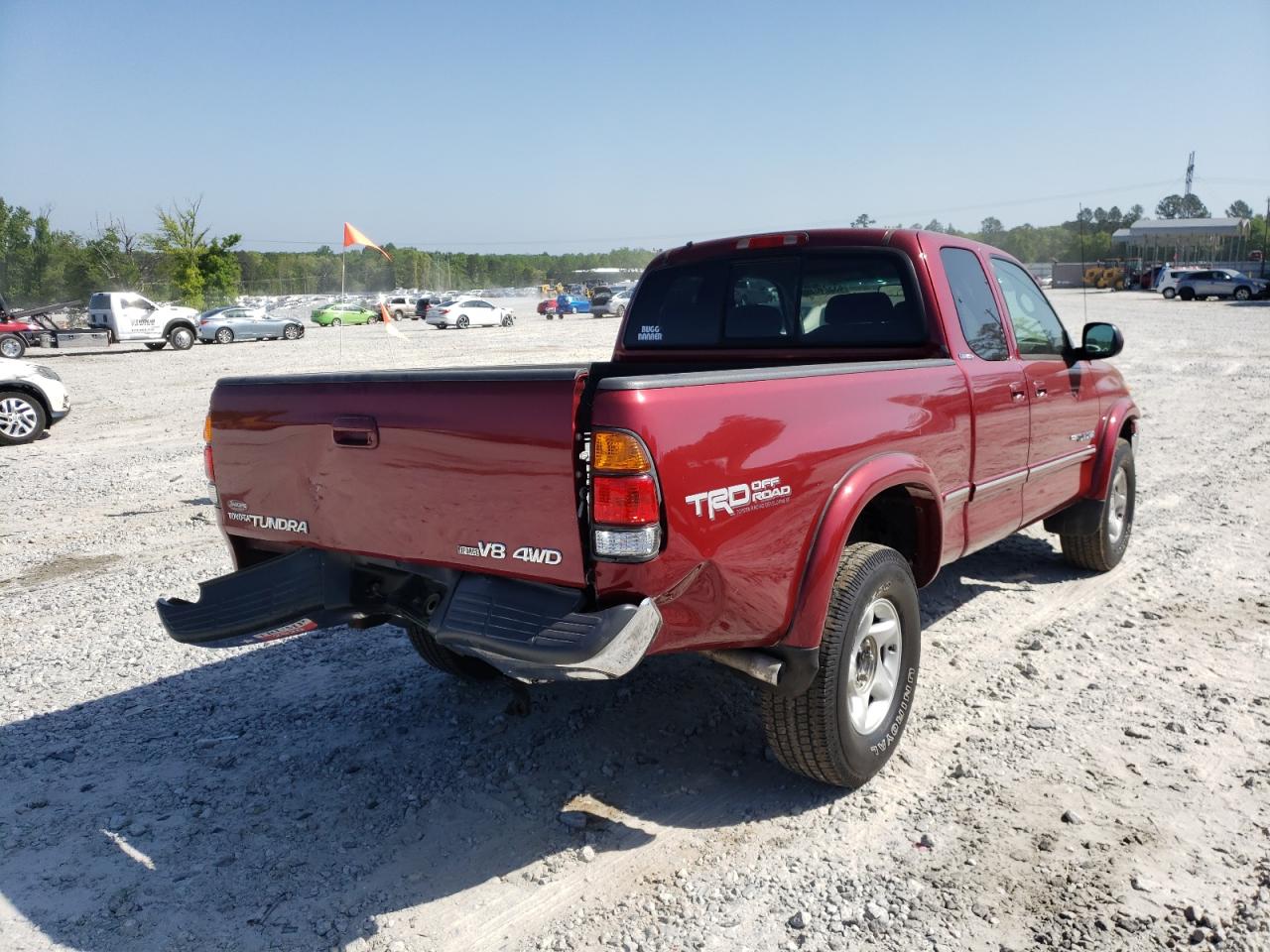 Photo 4 from auction – 2001 TOYOTA TUNDRA with VIN 5TBBT48171S149064