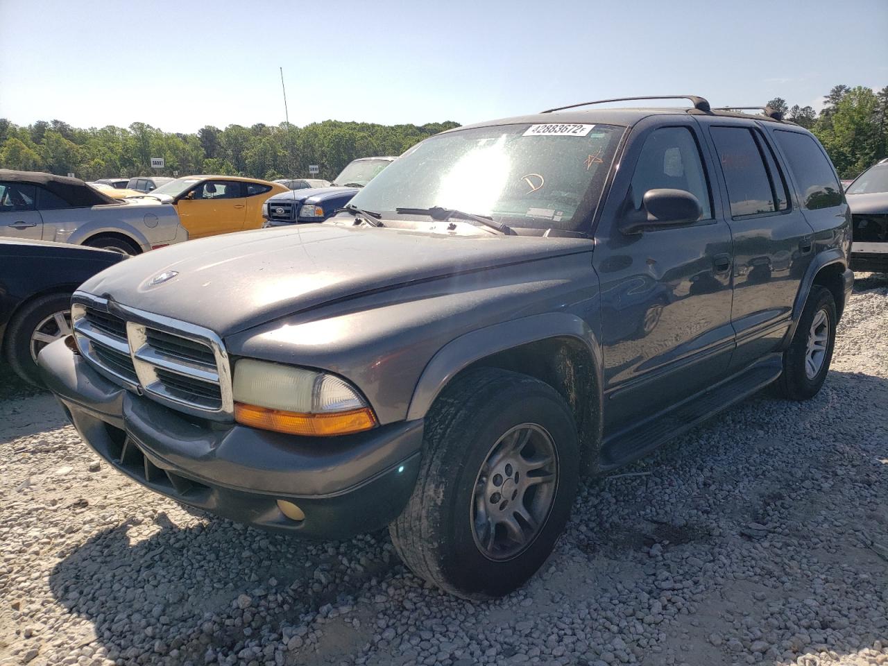 Photo 2 from auction – 2002 DODGE DURANGO SL with VIN 1B4HR48Z52F219522