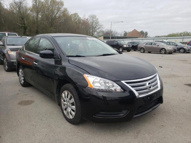 NISSAN SENTRA S 2014 with VIN 3N1AB7AP6EL660365 - Photo from auction