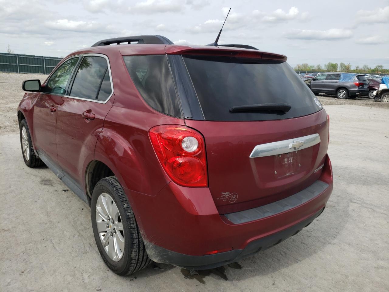 Photo 3 from auction – 2011 CHEVROLET EQUINOX LT with VIN 2CNALPEC4B6339602