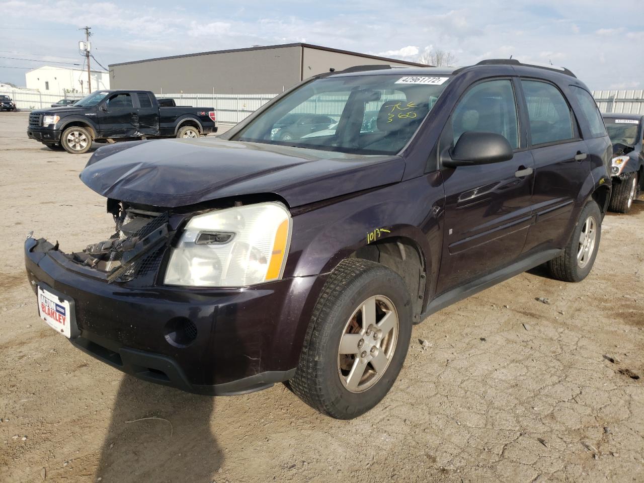 Photo 2 from auction – 2007 CHEVROLET EQUINOX LS with VIN 2CNDL23FX76099525
