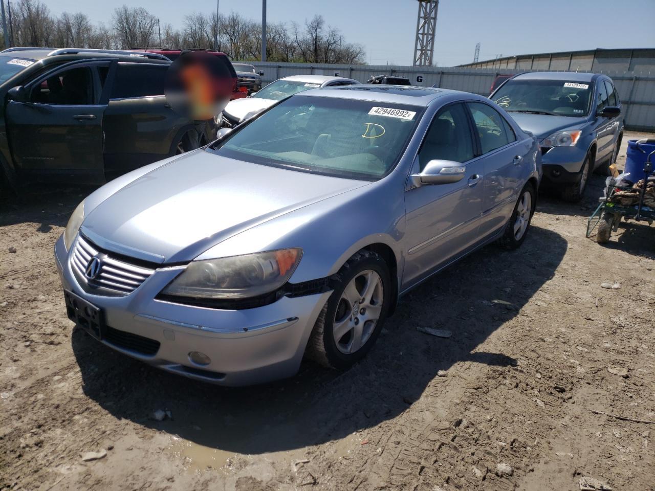 Photo 2 from auction – 2006 ACURA RL with VIN JH4KB16596C002783