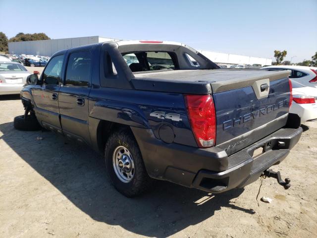 Photo 3 from auction – 2002 CHEVROLET AVALANCHE with VIN 3GNGK23G52G322409