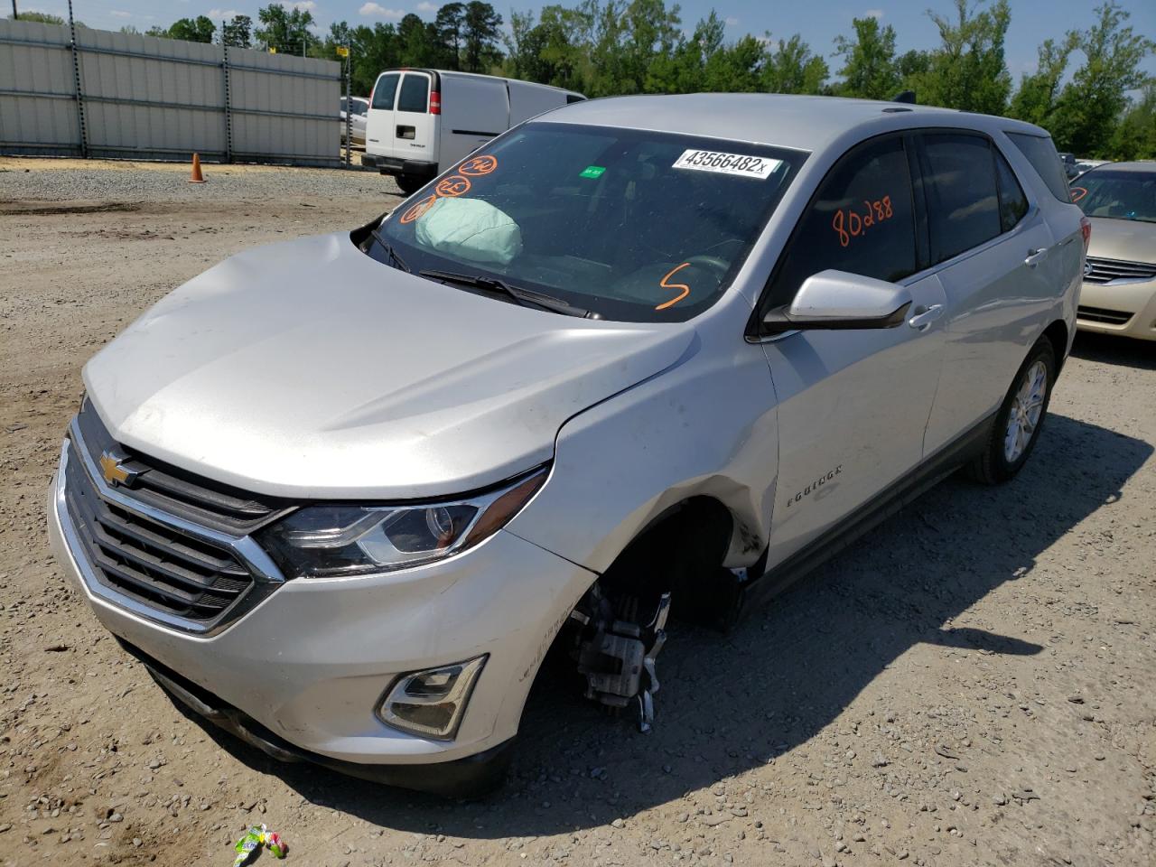 Photo 2 from auction – 2019 CHEVROLET EQUINOX LT with VIN 2GNAXKEV3K6183394