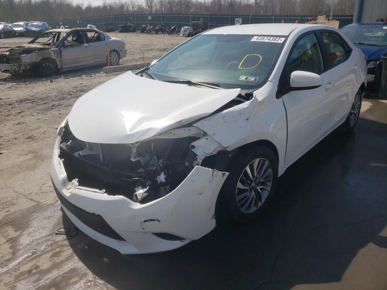 Photo 2 from auction – 2014 TOYOTA COROLLA L with VIN 2T1BURHE6EC123672