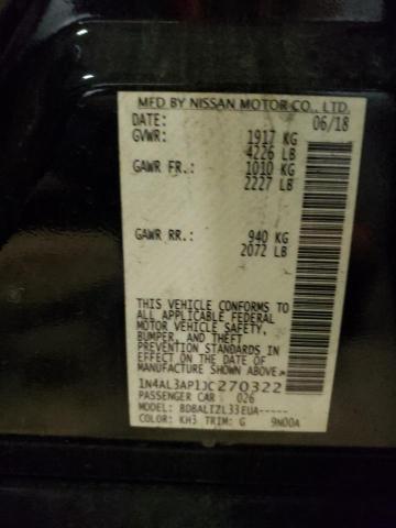 Photo 10 from auction – 2018 NISSAN ALTIMA 2.5 with VIN 1N4AL3AP1JC270322