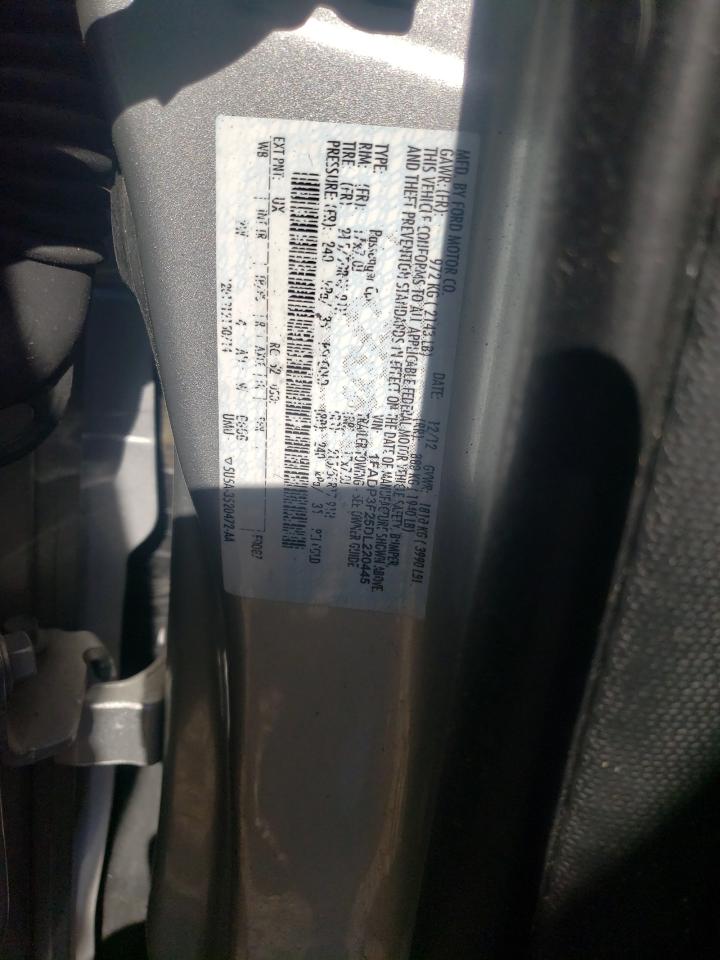 Photo 10 from auction – 2013 FORD FOCUS SE with VIN 1FADP3F25DL220445