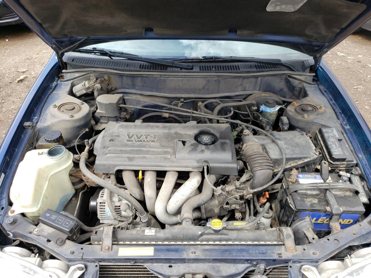Photo 7 from auction – 2002 TOYOTA COROLLA CE with VIN 1NXBR12E02Z624076
