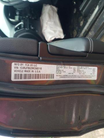 Photo 10 from auction – 2021 JEEP GRAND CHER with VIN 1C4RJFBG2MC560110