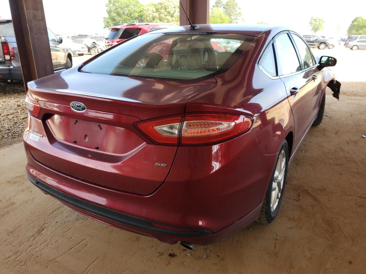 Photo 4 from auction – 2013 FORD FUSION SE with VIN 3FA6P0H79DR112377