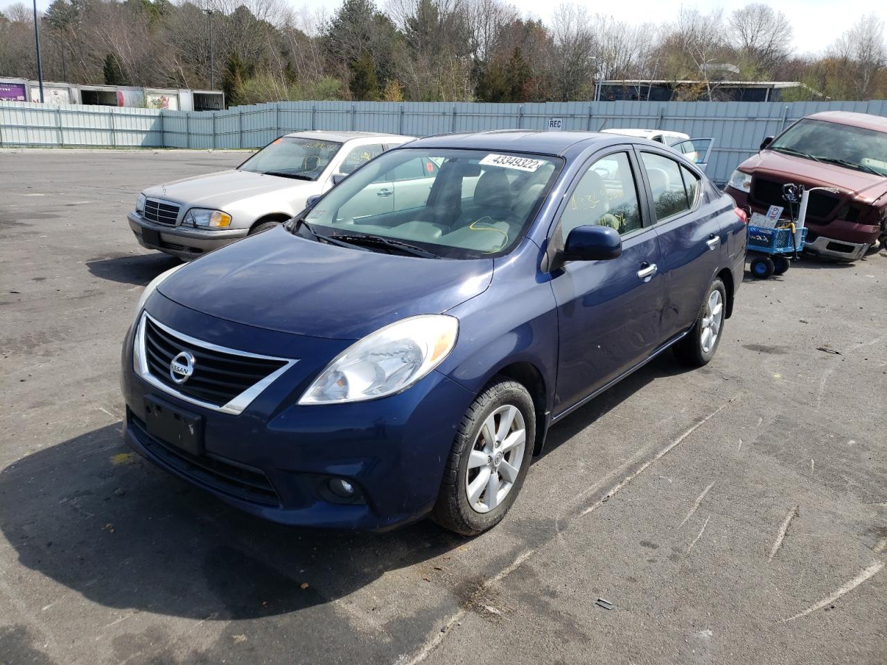 Photo 2 from auction – 2012 NISSAN VERSA S with VIN 3N1CN7AP0CL860977