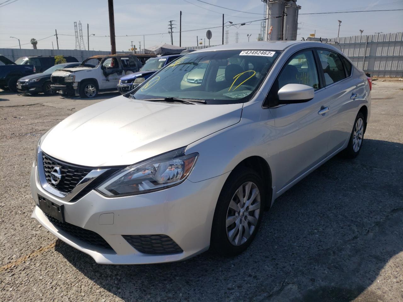 Photo 2 from auction – 2016 NISSAN SENTRA S with VIN 3N1AB7AP8GL653162