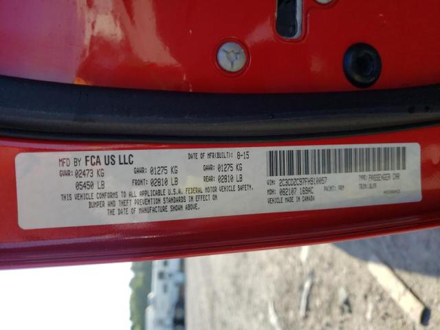 Photo 10 from auction – 2015 DODGE CHALLENGER with VIN 2C3CDZC97FH910057