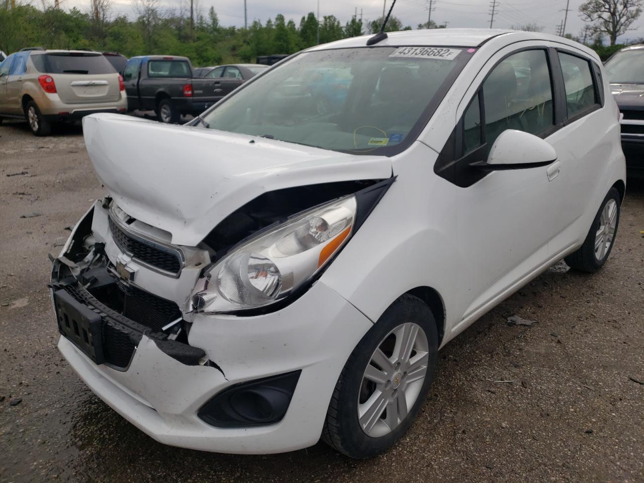Photo 2 from auction – 2014 CHEVROLET SPARK LS with VIN KL8CA6S92EC462891