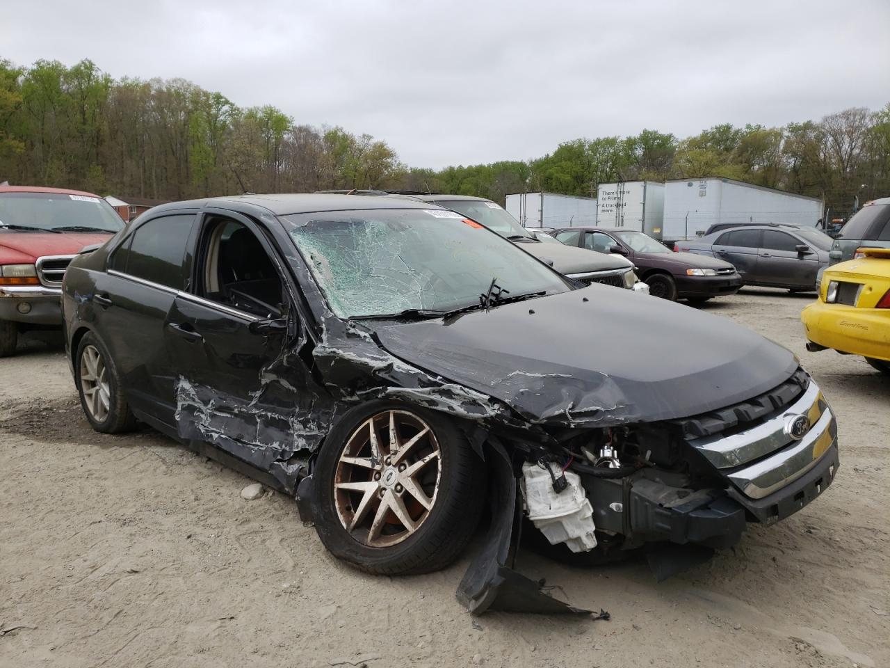 FORD FUSION SEL 2012 with VIN 3FAHP0JA1CR330455 - Photo from auction