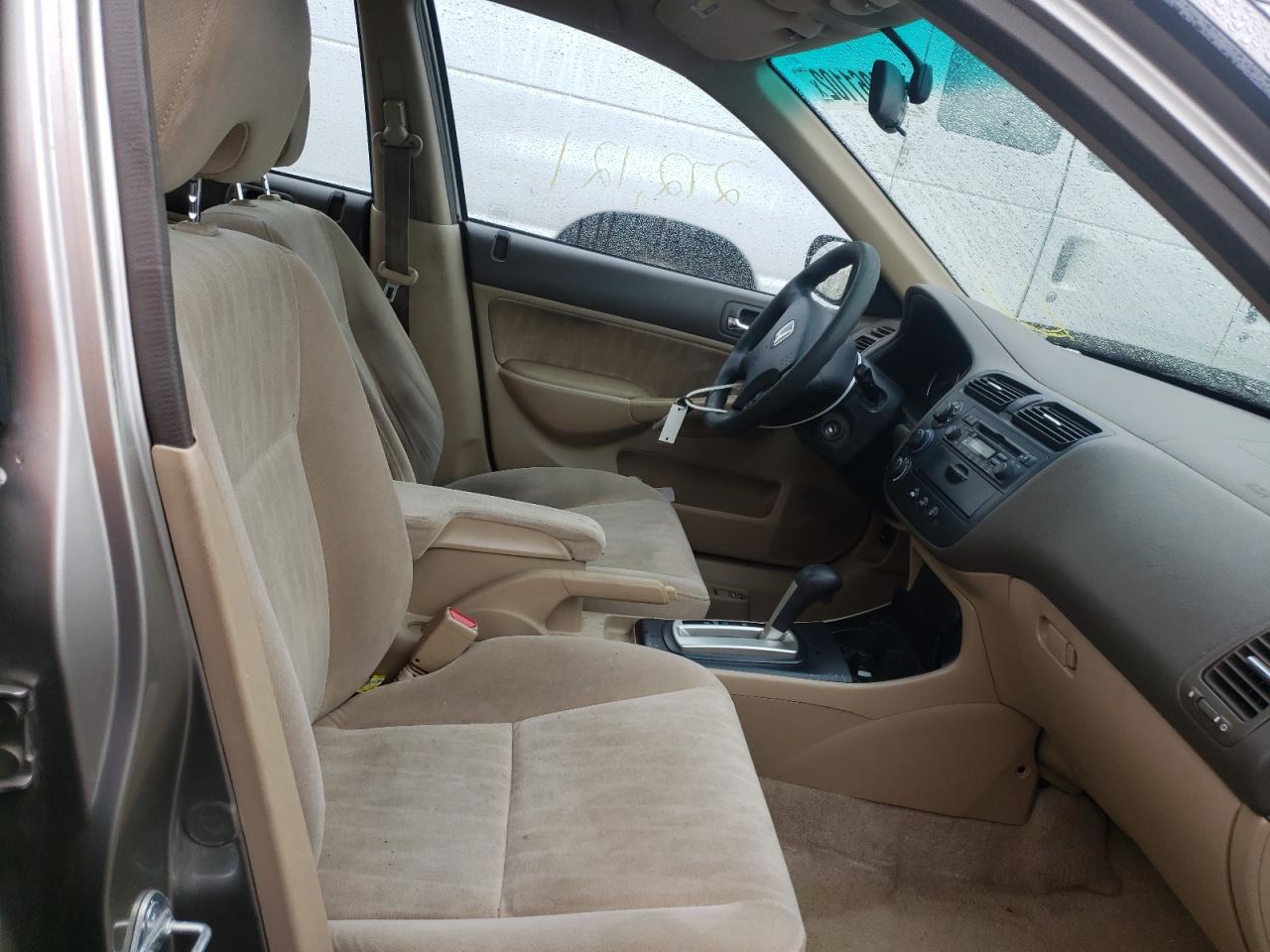 Photo 5 from auction – 2003 HONDA CIVIC LX with VIN JHMES16573S003798