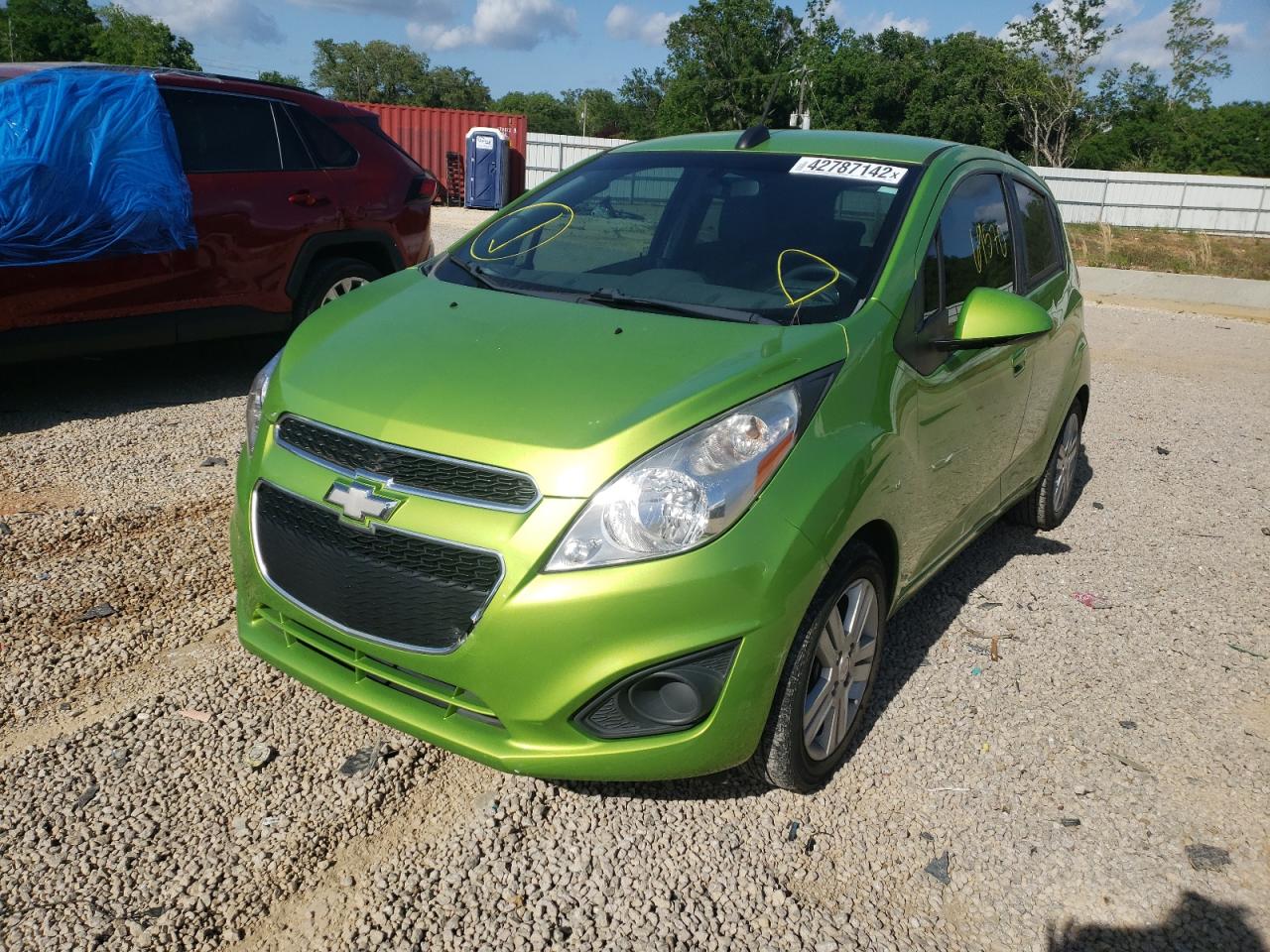 Photo 2 from auction – 2015 CHEVROLET SPARK 1LT with VIN KL8CD6S92FC712879