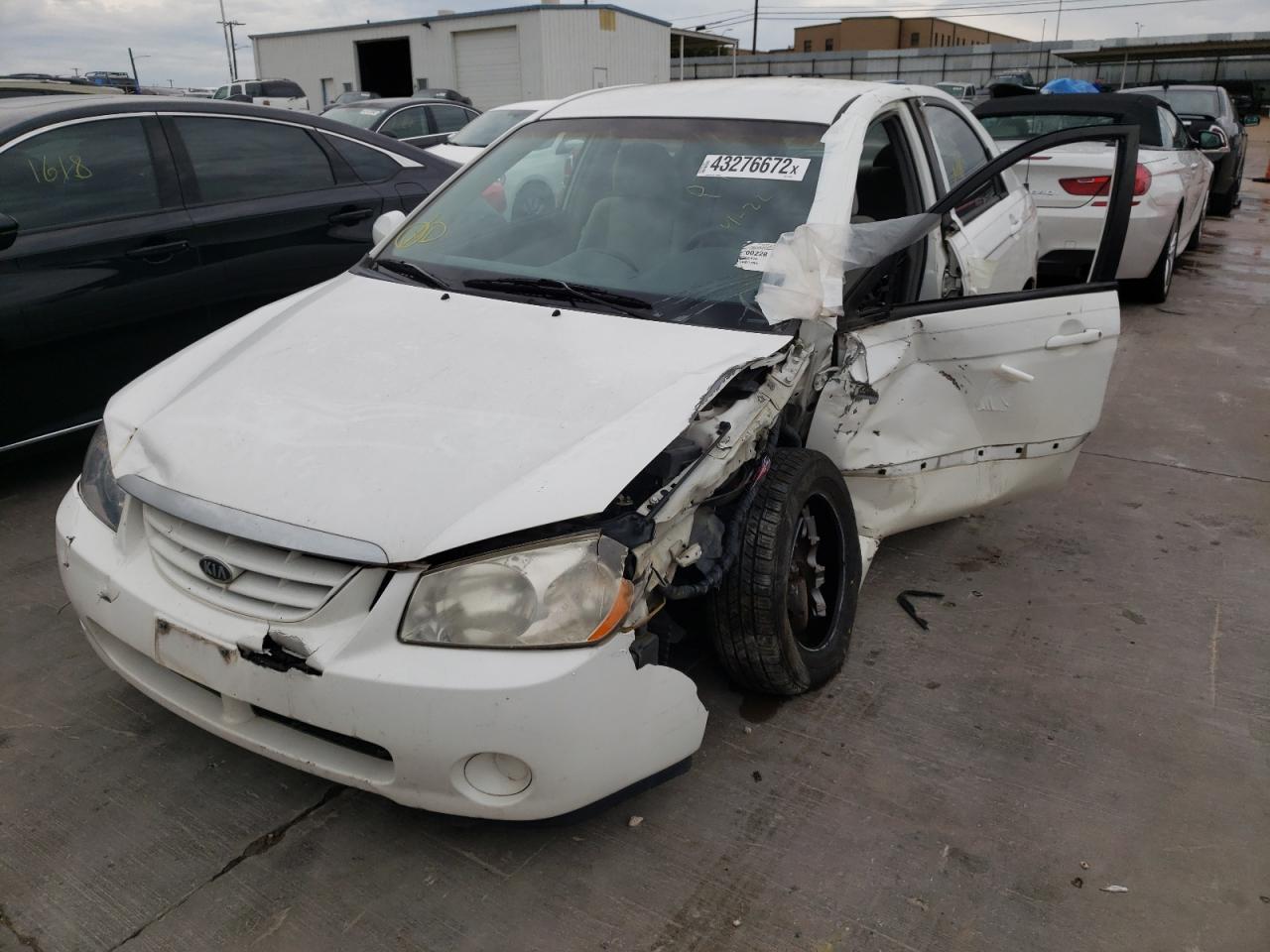 Photo 2 from auction – 2006 KIA SPECTRA LX with VIN KNAFE121165367263