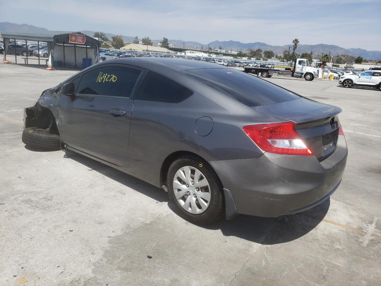 Photo 3 from auction – 2012 HONDA CIVIC with VIN 2HGFG3A54CH506160