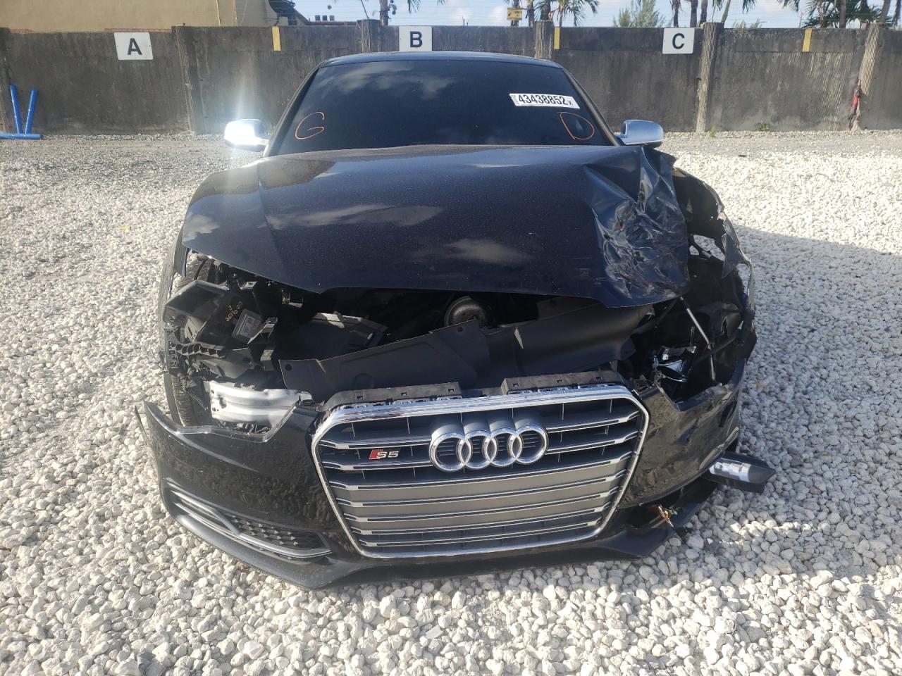 Photo 9 from auction – 2013 AUDI S5 PREMIUM with VIN WAUGGAFR6DA048007