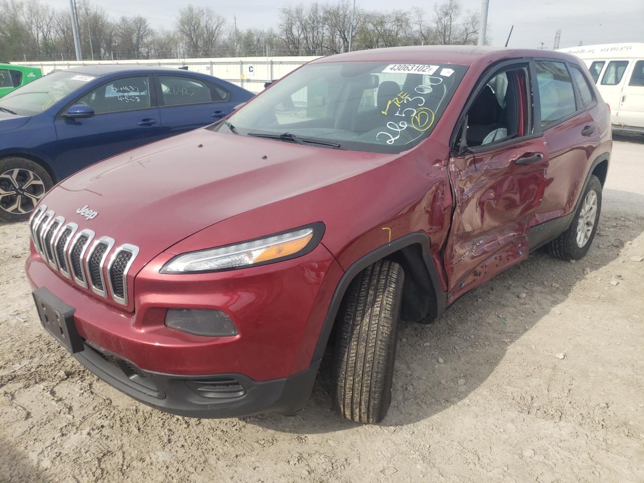 Photo 9 from auction – 2014 JEEP CHEROKEE S with VIN 1C4PJMAB9EW265300