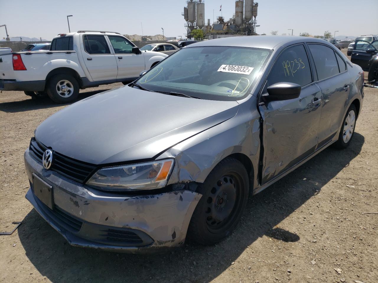 Photo 2 from auction – 2012 VOLKSWAGEN JETTA BASE with VIN 3VW2K7AJXCM393281