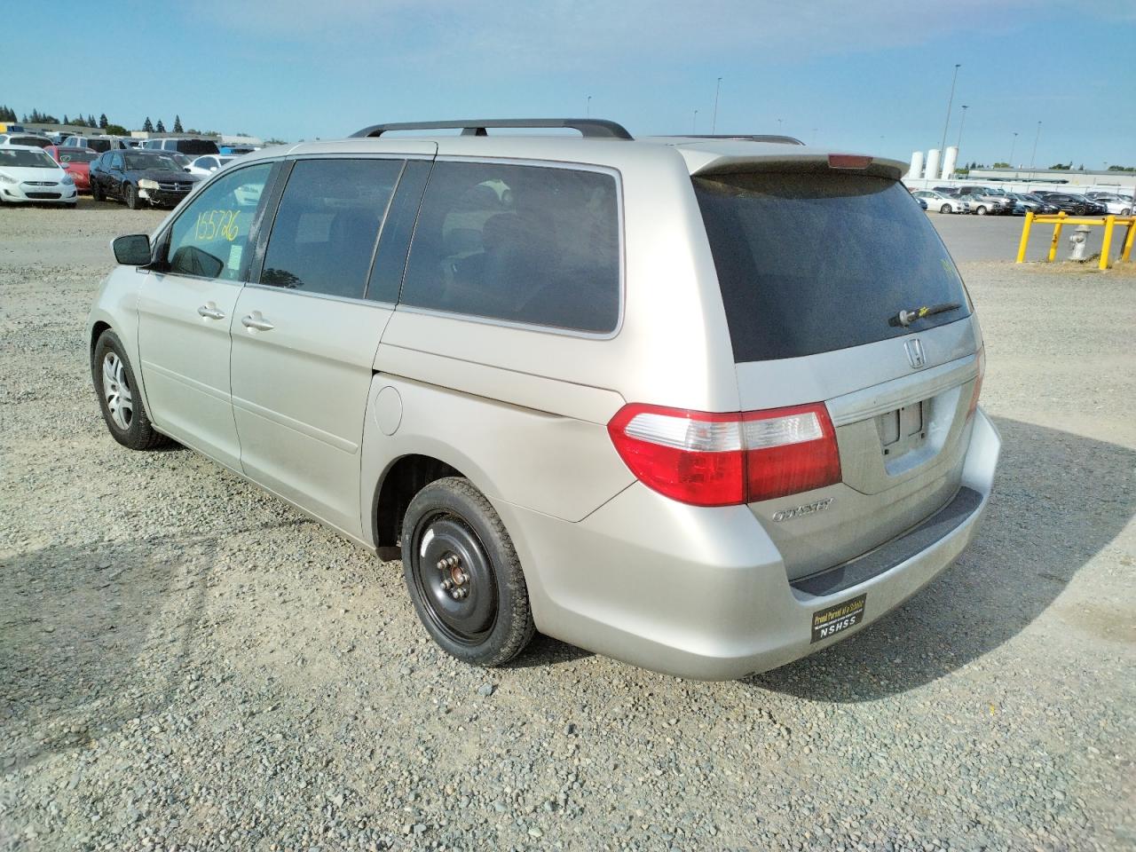 Photo 3 from auction – 2006 HONDA ODYSSEY EX with VIN 5FNRL38756B436015