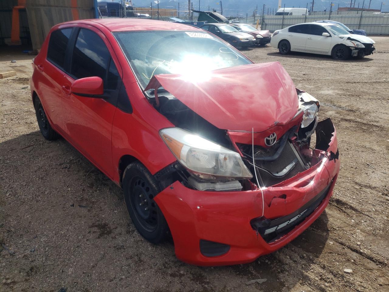 Photo 1 from auction – 2012 TOYOTA YARIS with VIN JTDKTUD34CD528729