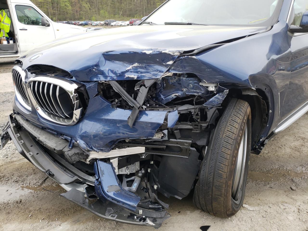 Photo 9 from auction – 2020 BMW X3 XDRIVE3 with VIN 5UXTY5C07L9C90172