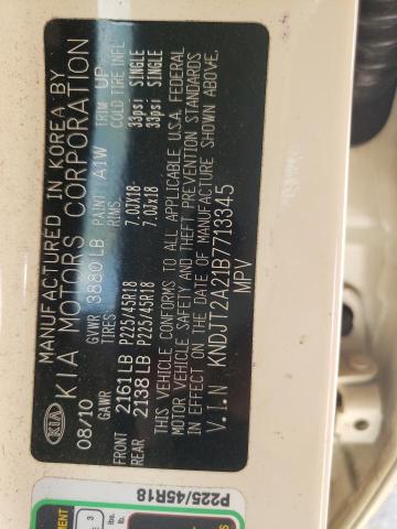 Photo 10 from auction – 2011 KIA SOUL + with VIN KNDJT2A21B7713345