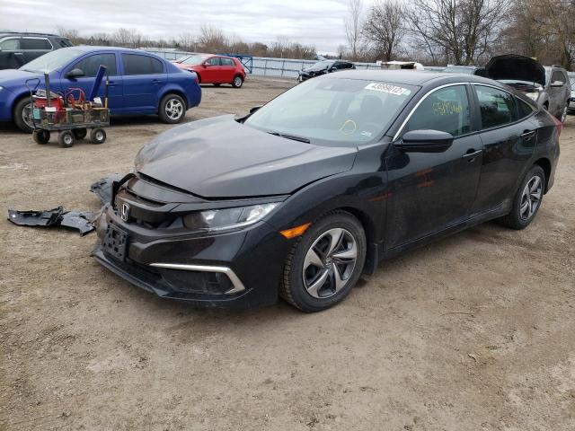 Photo 2 from auction – 2019 HONDA CIVIC LX with VIN 2HGFC2F50KH040238